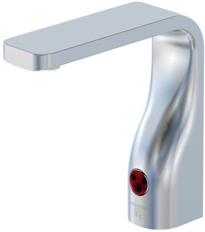Steinberg Serie 230 Infrarot-Waschtisch-Armatur 2302090 Ausladung 140 mm, Kaltwasser-Armatur, chrom