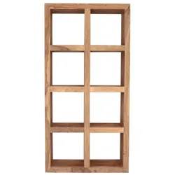 Bücherregal Gani 90x180x35 aus indischem Sheesham-Massivholz