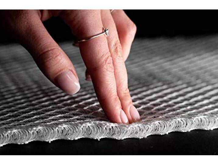 Matnext Airflow Matratzenunterlage 10mm aus 3D Mesh - Maßangefertigte Unterlage - Atmungsaktives Abstandsgewirke zur Belüftung der Matratze (130cm x 220cm)
