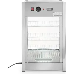 Hendi Warmhaltevitrine 800W, Speisewärmer, Silber