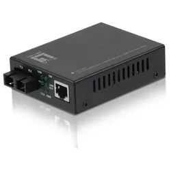 LevelOne GVT-2001 Netzwerk Medienkonverter 1000 Mbit/s 850 nm Multi-Modus Schwarz