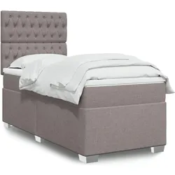 vidaXL, Boxspringbett, Cheryl (Knopfheftung Design) (90 x 190 cm)