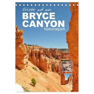 Erlebe mit mir den Bryce Canyon Nationalpark (Tischkalender 2026 DIN A5 hoch), CALVENDO Monatskalender