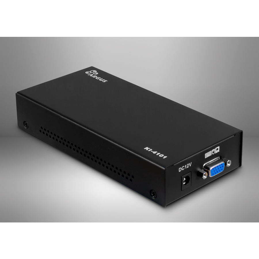 Inter-Tech KVM KI-4101, RJ-45, Schwarz, Aktivität, Link, -10 - 60 °C, -30 - 70 °C, 0 - 80%