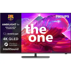 PHILIPS Ambilight TV 43PQS9001/12 QLED (Flat, 43 Zoll / 108 cm, UHD 4K, SMART TV, Ambilight)