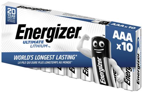 Energizer Ultimate FR03 Micro (AAA)-Batterie Lithium 1250 mAh 1.5V 10St.
