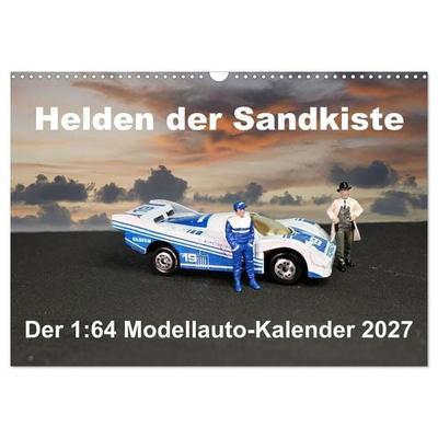 Helden der Sandkiste (Wandkalender 2027 DIN A3 quer), CALVENDO Monatskalender