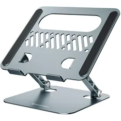 Conceptronic Laptop Halterung Faltbar Grau, Notebook Ständer, Grau