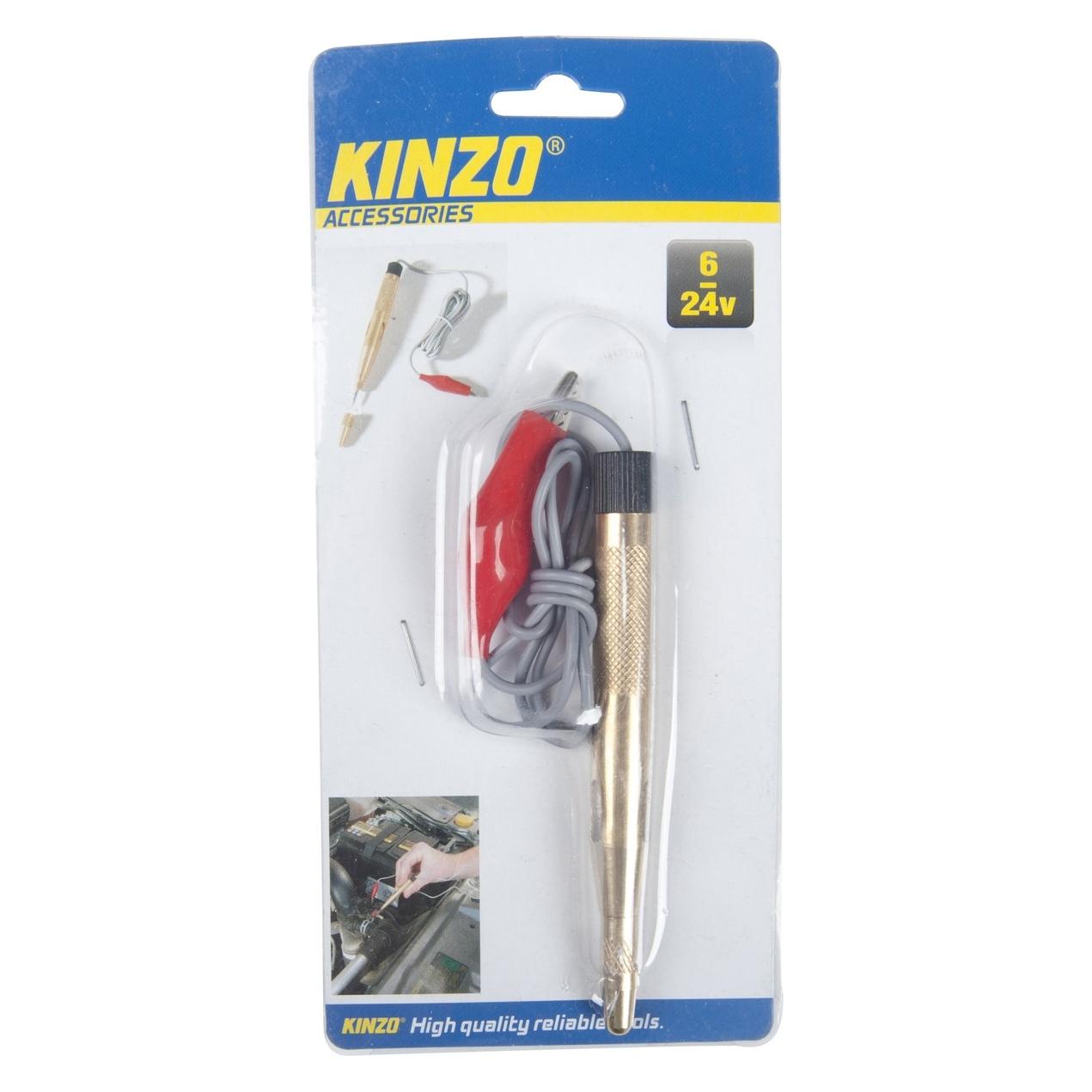 Kinzo Spannungsprüfer Kupfer 6-24V (Spannungsprüfer) (8711252485829)