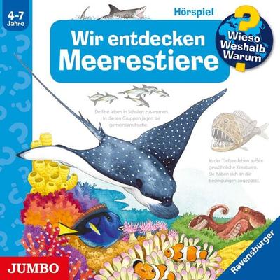 Wir entdecken die Meerestiere [Wieso? Weshalb? Warum? Folge 27] - Anne Ebert, Audio, 4012144348920