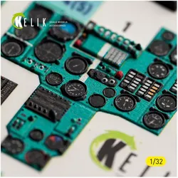 Kelik MiG-23 MLD - interior 3D decals for Trumpeter