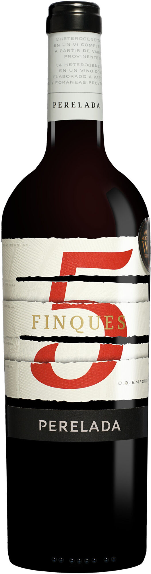 Castillo Perelada Perelada »5 Fincas« Reserva 2022 14% Vol. Rotwein Trocken aus Spanien