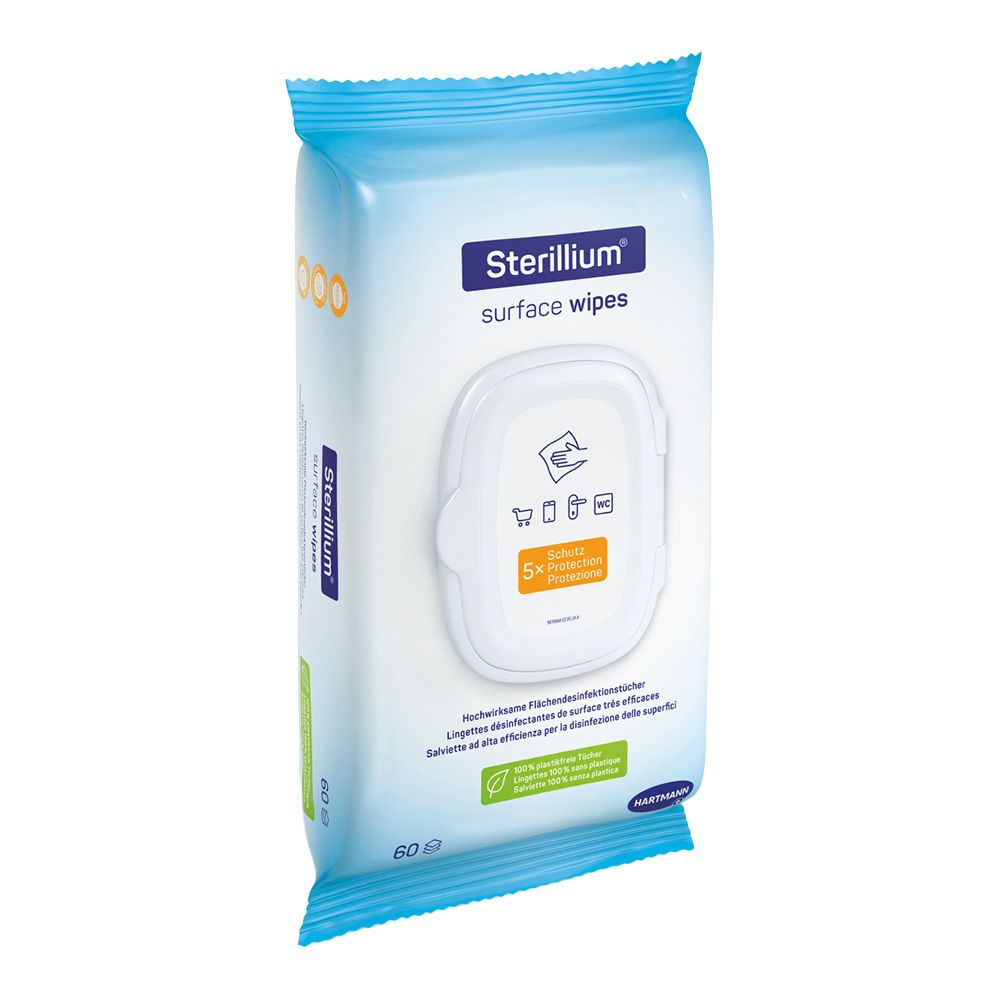Sterillium surface wipes Oberflächendesinfektion 60 St Tücher