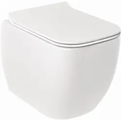 Kludi Resa c WC Set 28WCSET43 verdeckte Befestigungen, Weiß glänzend