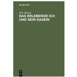 Janssen:Das erlebende Ich und sein Dase, Fachbücher von Otto Janssen