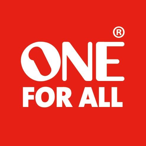 One For All WM4929 bis 305 cm (120") (Schwarz)