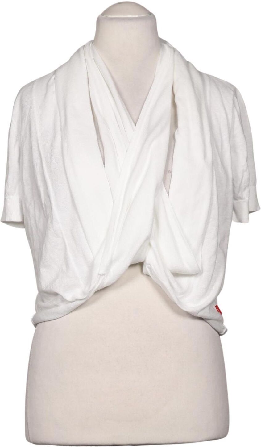 Jackpot Damen Strickjacke, Weiß, Gr. L, kein / Etikett - Second Hand