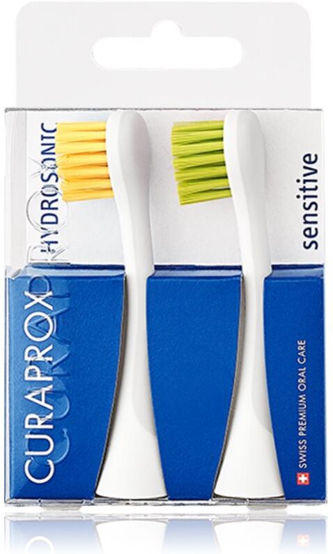 Curaprox Hydrosonic Sensitive têtes de remplacement pour brosse à dents 2 pcs