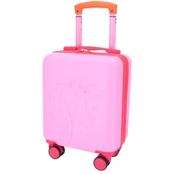 TheTrueC Kinder Koffer Underseat - Einhorn pink