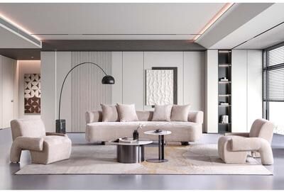 Manhattan Comfort Verandah 3-Piece Sofa Set