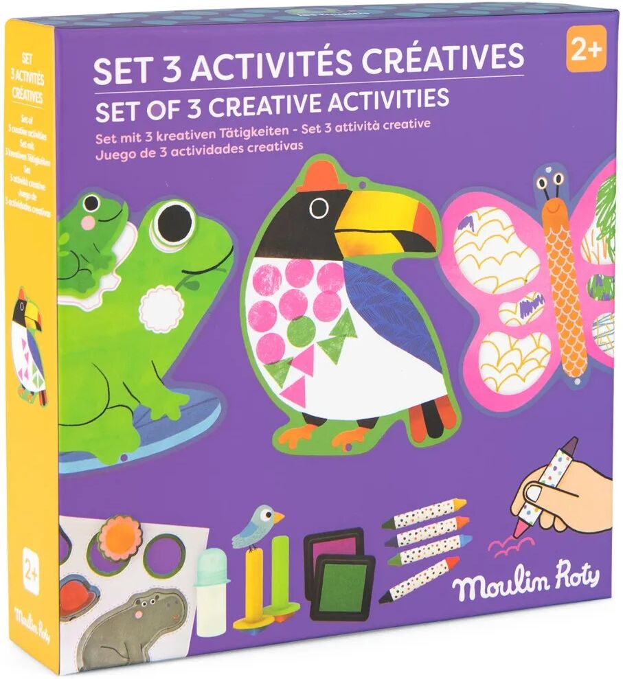 Moulin Roty Coffret multi-activités - Les Toupitis Multicolore taille unique