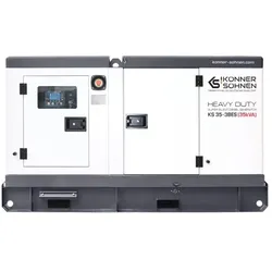 Könner&Söhnen Dieselkraftwerk 35 kVA Industrie Stromerzeuger KS 35-3BES Diesel