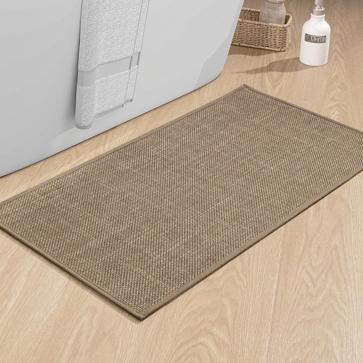 Unyqoos Binnenhuis Antislip Badmat met Sneldrogende Eigenschappen, 43 x 81 cm