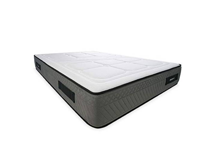 DUÉRMETE ONLINE Mylos Biogel Viskoelastische Matratze, Höhe 28 cm, fest und bequem, milbenabweisend und hypoallergen, thermoregulierend, HR, 120 x 190 cm