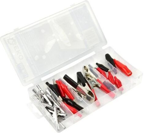 GEKO G03602 Battery charger crocodile clips
