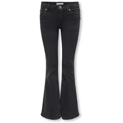 Tchibo - Only Girls Phoebe Flared-Jeans - Mädchen - Gr. 158 - schwarz