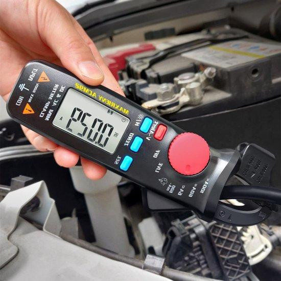 Digitale Klemmeter - Multimeter Ampere Tester met True RMS Nauwkeurigheid - Zwart
