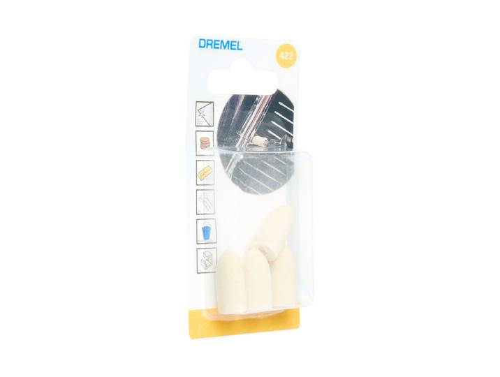 Dremel 422 Polierfilz ⌀ 10 mm 4 Stück