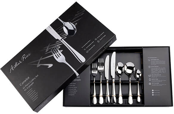 Arthur Price Signature Camelot 42 Piece Box Set