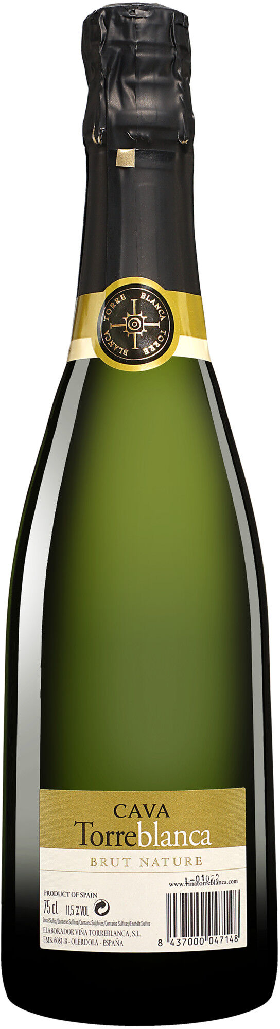 Torreblanca Cava Brut Nature 11.5% Vol. Sehr Trocken aus Spanien