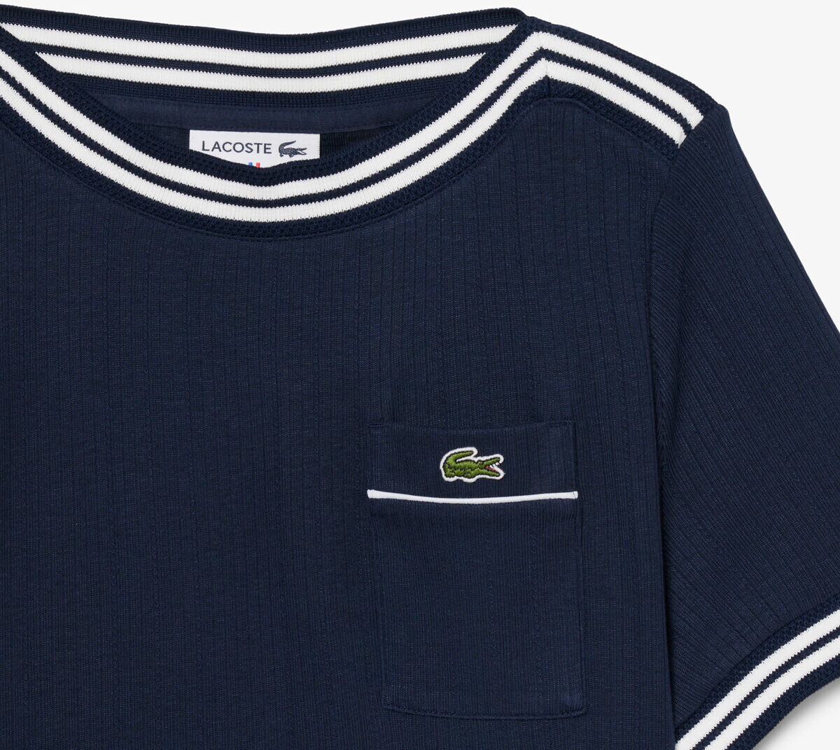 LACOSTE T-shirt col bateau