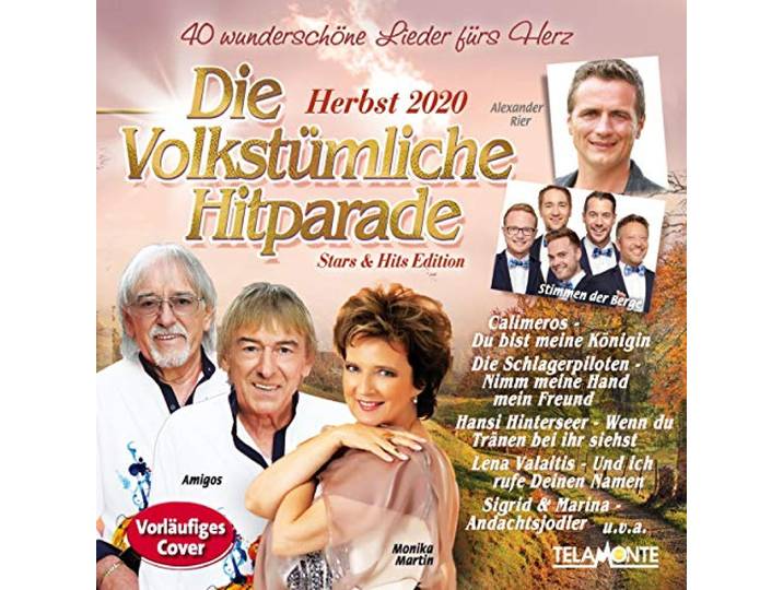 Die Volkstümliche Hitparade:Herbst 2020 - 2CD