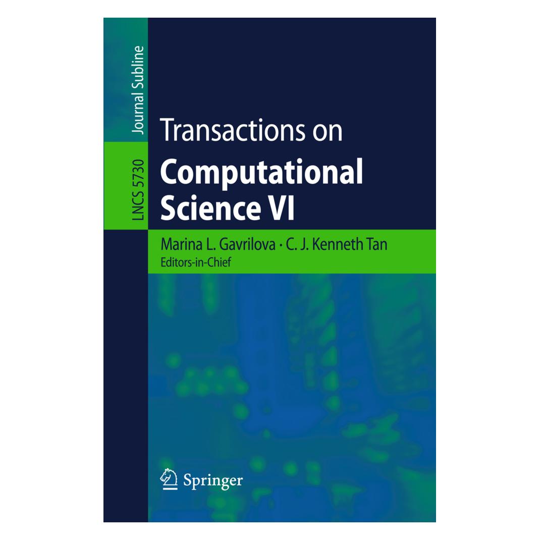 Springer Transactions on Computational Science VI (Englisch, Softcover, Valentina Franzoni) (15921924)