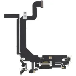 Clappio Ladeanschluss Ersatzteil, Lightning Stecker, Mobilgerät Ersatzteile, Schwarz