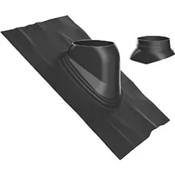 Dachziegel 125 mm 35-55° schwarz