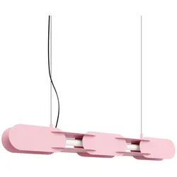 TH.789 Pendelleuchte CHAIN 91 rosa LED 3000K
