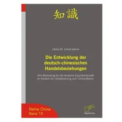Die Entwicklung der deutsch-chinesischen Handelsbeziehungen, Fachbücher von Carlos M. Llovet Garcia