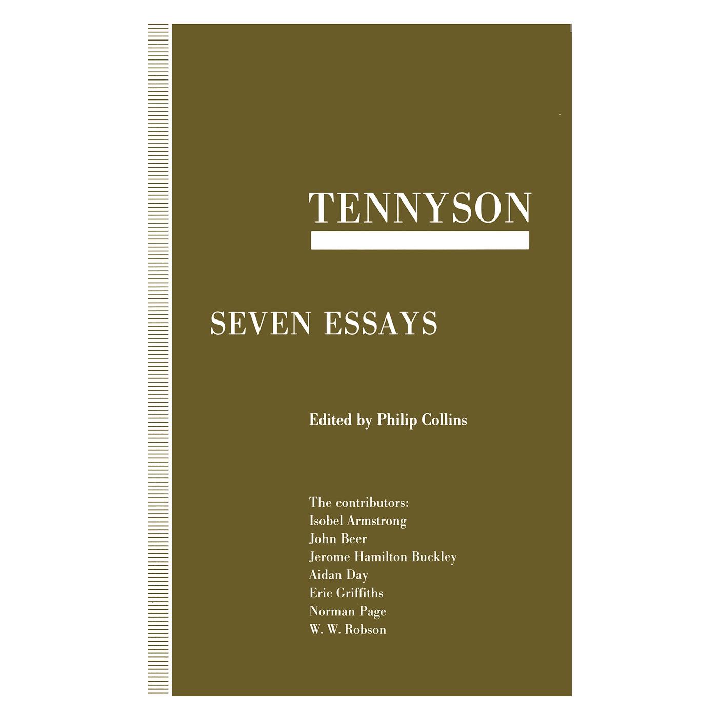 Palgrave Macmillan Uk Tennyson (Englisch, Hardcover, Philip Collins) (9780333457900)
