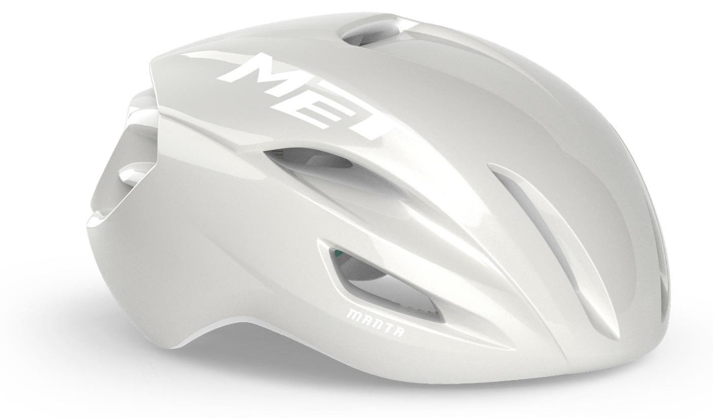 MET Fahrradhelm Manta MIPS , Weiß - Matt Glänzend, M