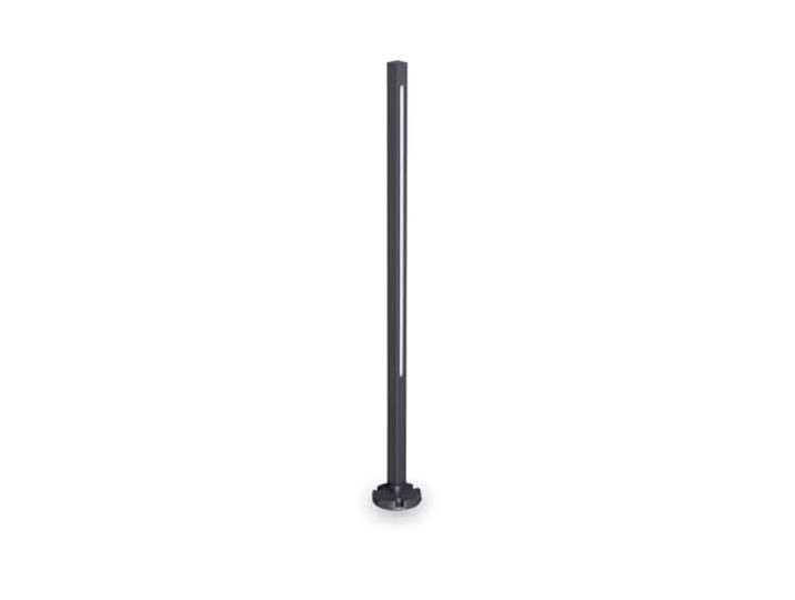 Ideal Lux JEDI 80cm LED Outdoor Poller Anthrazit, 3000K, IP65, Nicht dimmbar