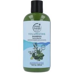 Petal Fresh, Shampoo, Rosemary & Mint Unisex Shampoo 475ml - Strengthening and Volumizing (Flüssiges Shampoo, 475 ml)