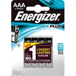 EN MP 4XAAA - Max Plus, Alkaline Batterie, AAA (Micro), 4er-Pack