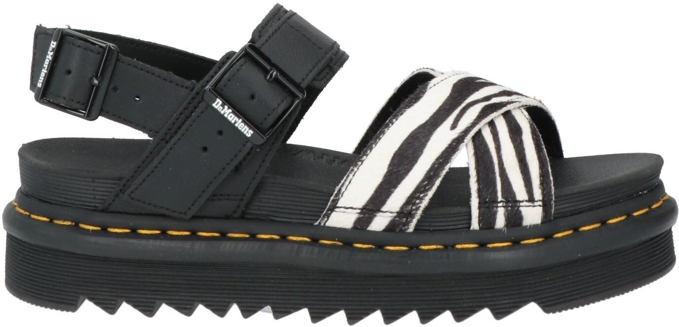 Dr. Martens Sandalias Mujer Negro 38,39 Mujer