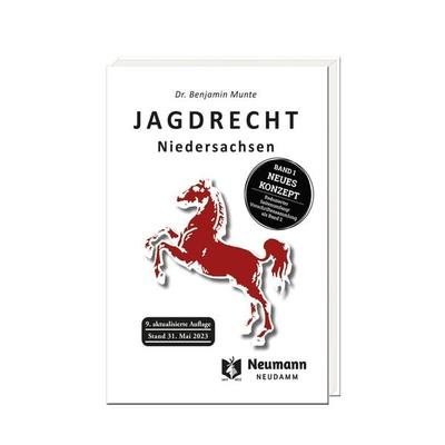 JAGDRECHT Niedersachsen, Taschenbuch von Benjamin Munte, J. Neumann-Neudamm Melsungen, 978-3-7888-2071-8