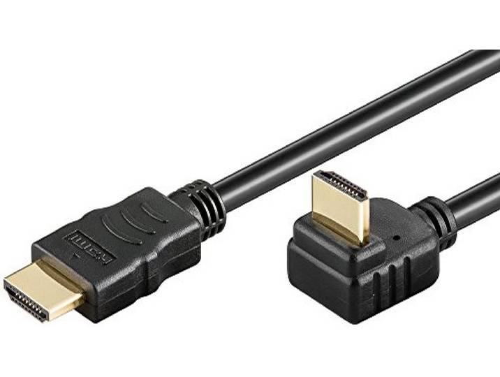 High Speed HDMI+ met ethernet, 5,0 meter, HDMI+ A-stekker, HDMI+ A-stekker, HDMI+ kabel, HiSpeed/wE 0500 G-270°