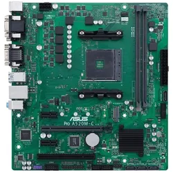 ASUS MB PRO A520M-C/ CSM AMD,AM4,DDR4,mATX (AM4, AMD A520, mATX), Mainboard